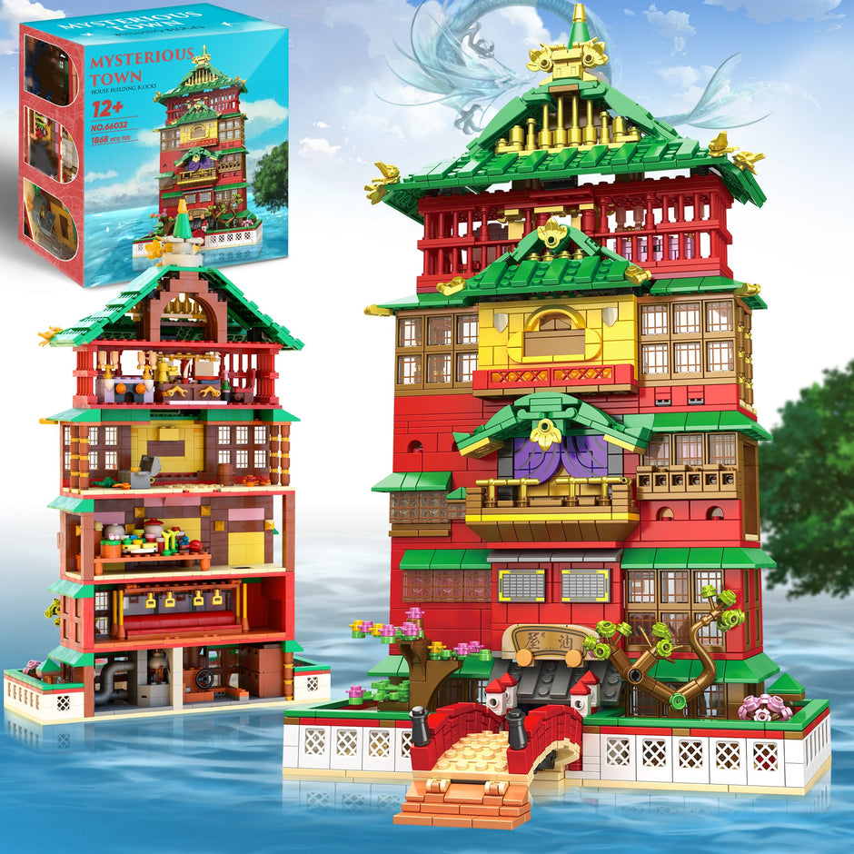 TOKMOC 66032 Oilhouse Building Set (1868PCS) | Limited Time 60% Off – Grab Yours Now!