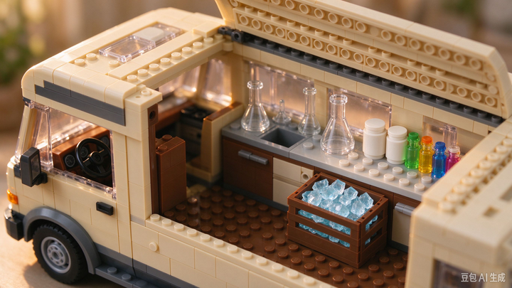 Break Bad RV Building Blocks: Build the Iconic Camper Lab Brick by Brick