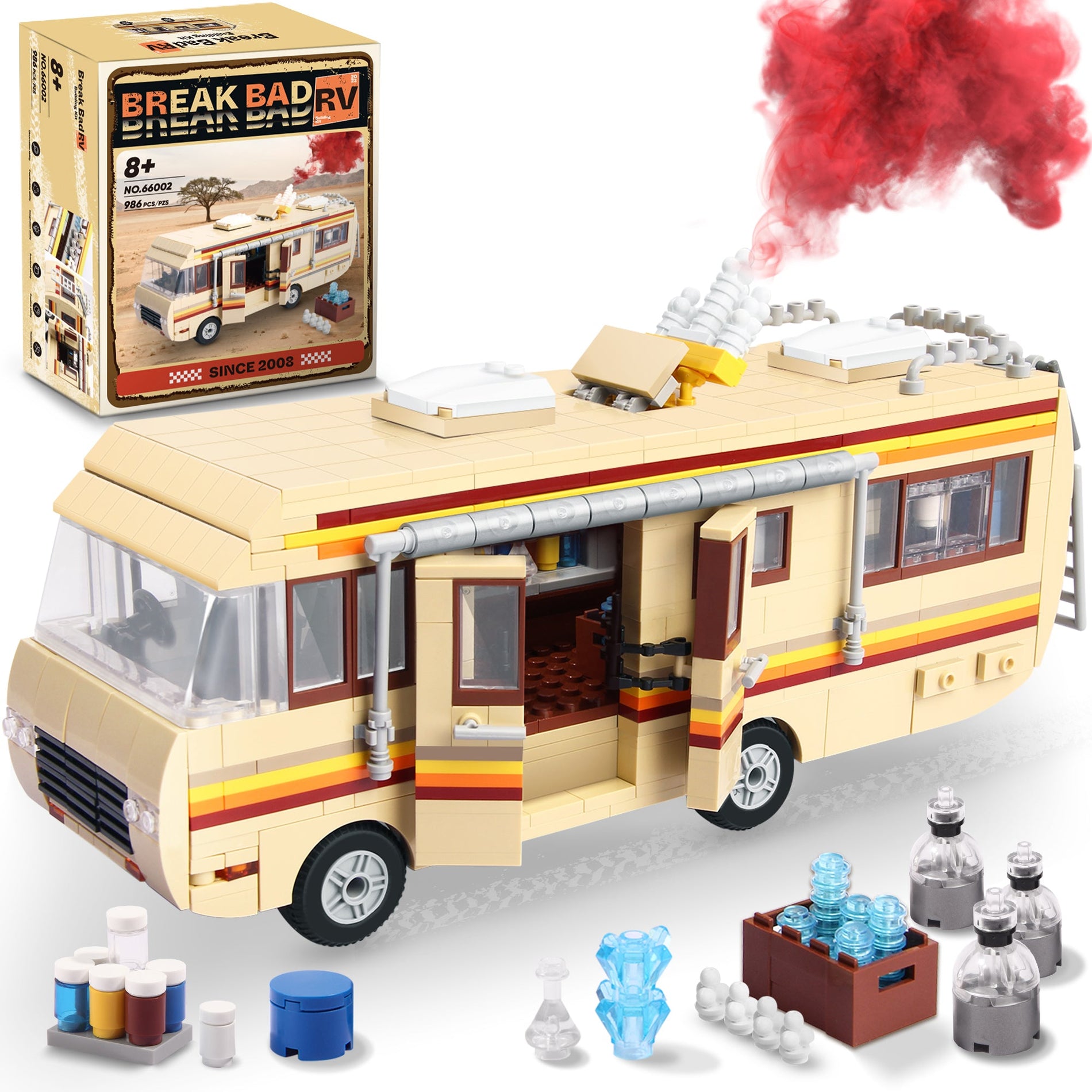 Own a Piece of Breaking Bad History – TOKMOC RV Building Block Set Is a Fan Must-Have