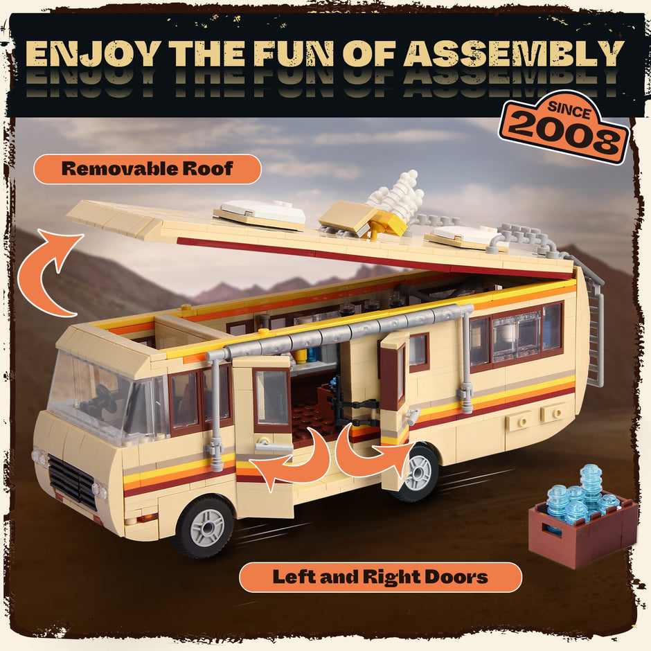 The Ultimate Gift for Breaking Bad Fans – TOKMOC’s RV Building Block Set