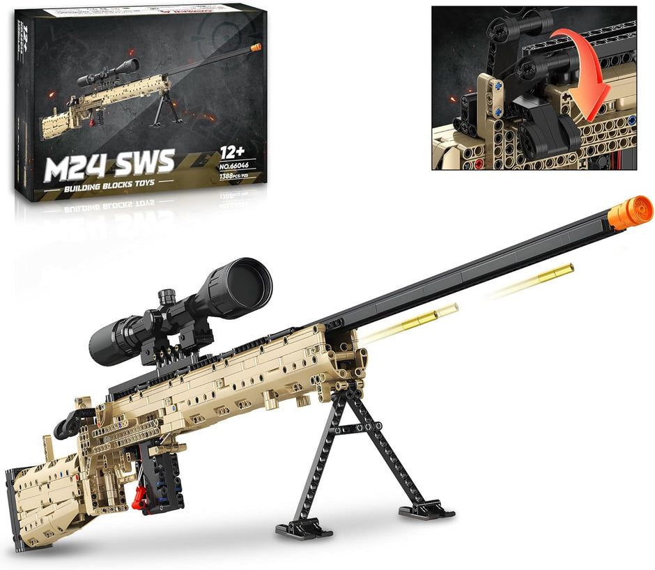 TOKMOC Fluorspar Blaster Building Block – A Sci-Fi Masterpiece You Can Build