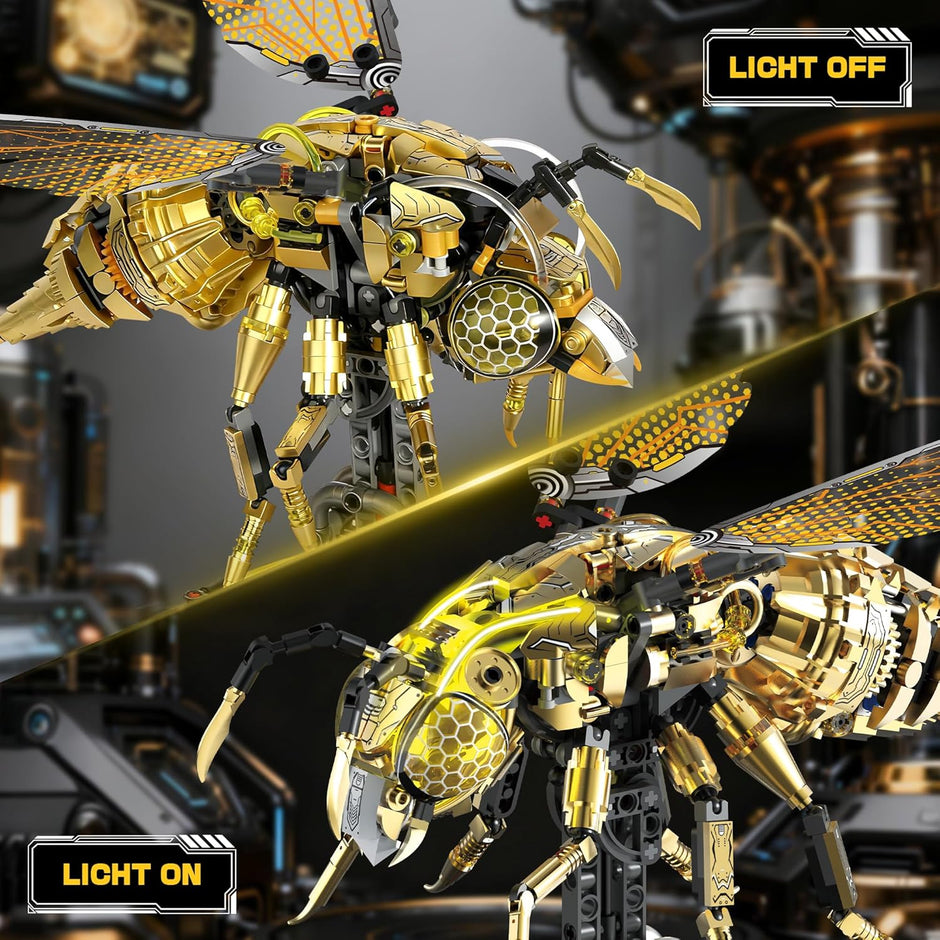 TOKMOC Mechanical Bee Review: Is This Futuristic Building Kit Worth It?
