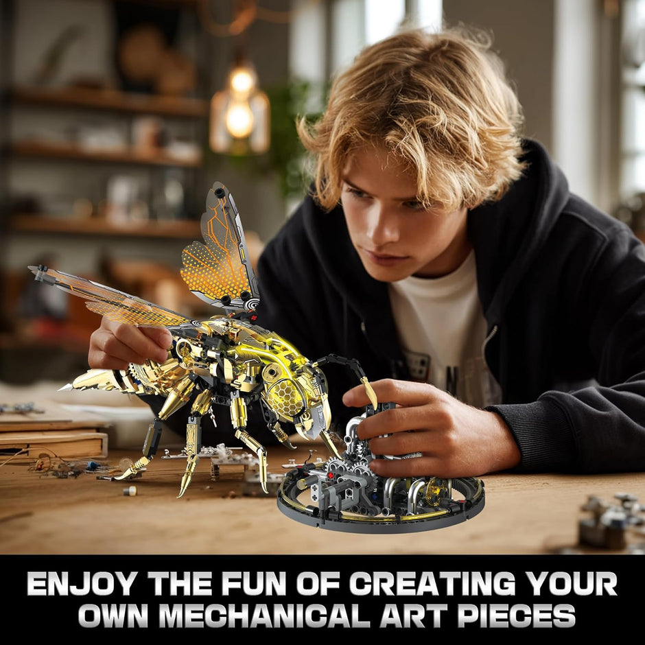 TOKMOC Mechanical Bee vs. Regular Building Kits – What Makes It Better?