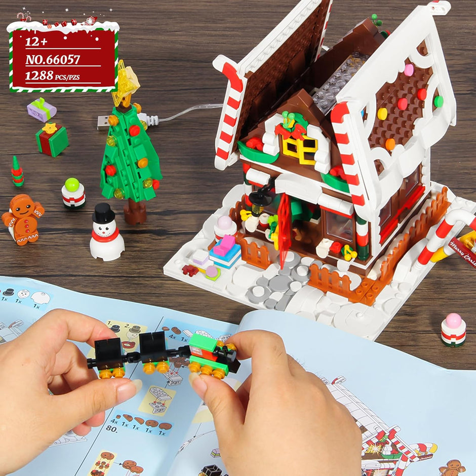 Mini Christmas Gingerbread House Micro Bricks – Tokmoc’s 2026 Desktop Decor Essential