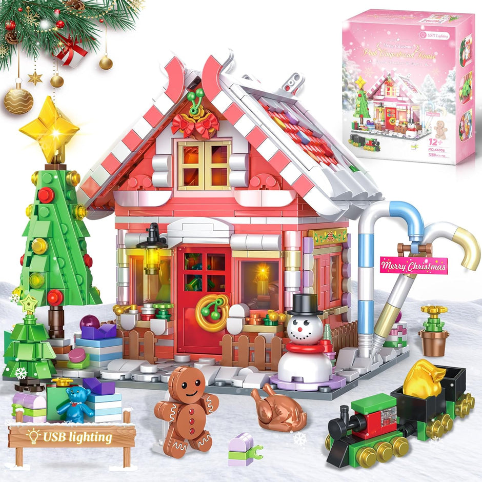 What Is Tokmoc Christmas Gingerbread House Micro Brick Kit?