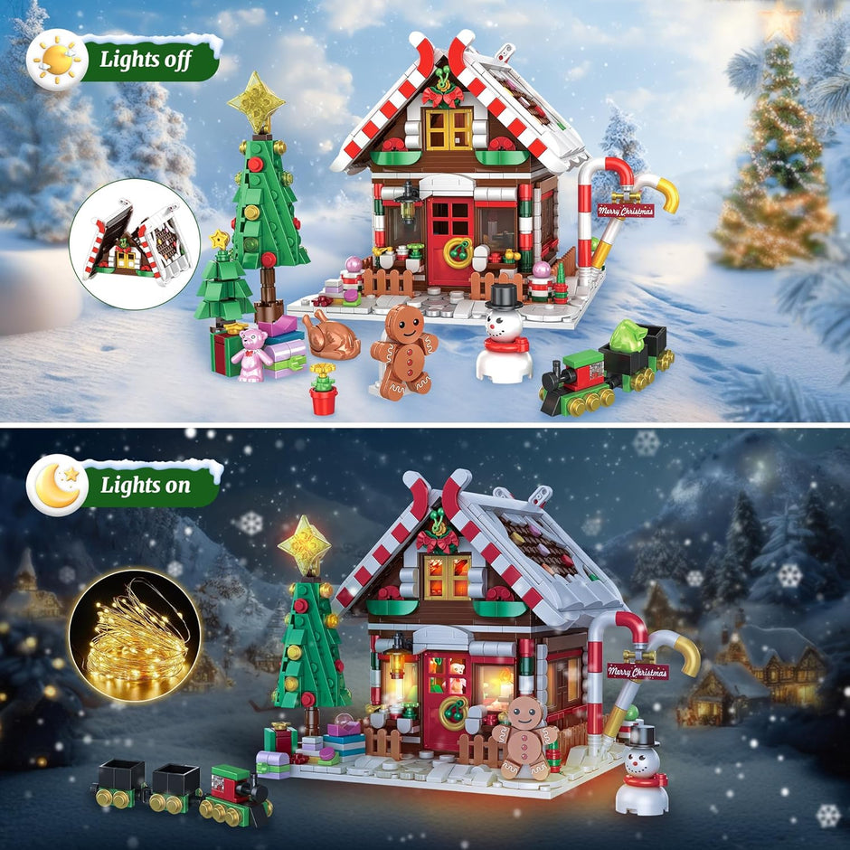 Tokmoc Christmas Gingerbread House Micro Bricks – The Ultimate 2026 Holiday Decor Must-Have