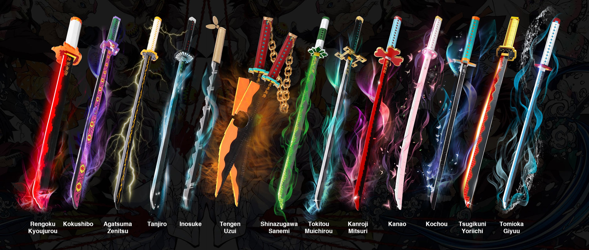 Comprehensive Analysis of Demon Slayer Nichirin Blade Colors: The Meaning Behind Each Hue