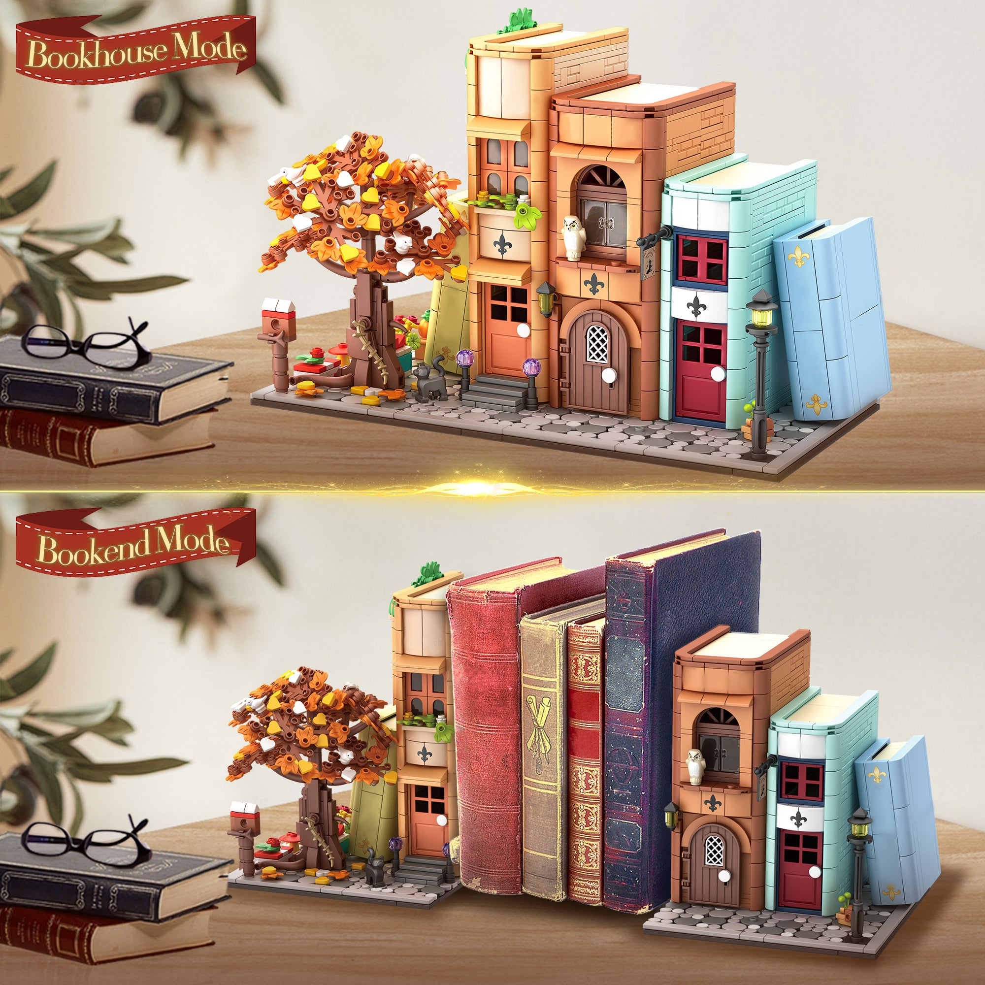 Building Bookends Magic Bookends Building