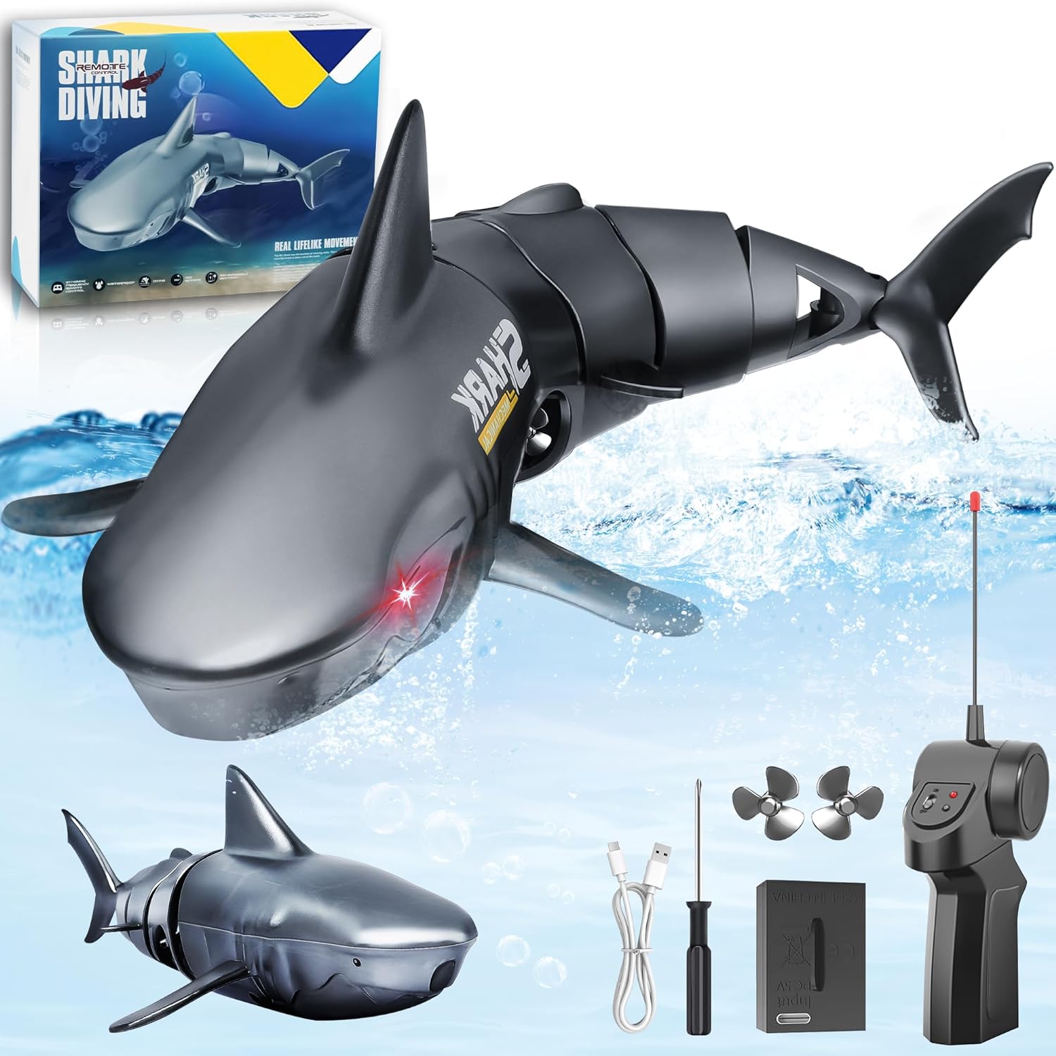 Remote Control Shark for Pool