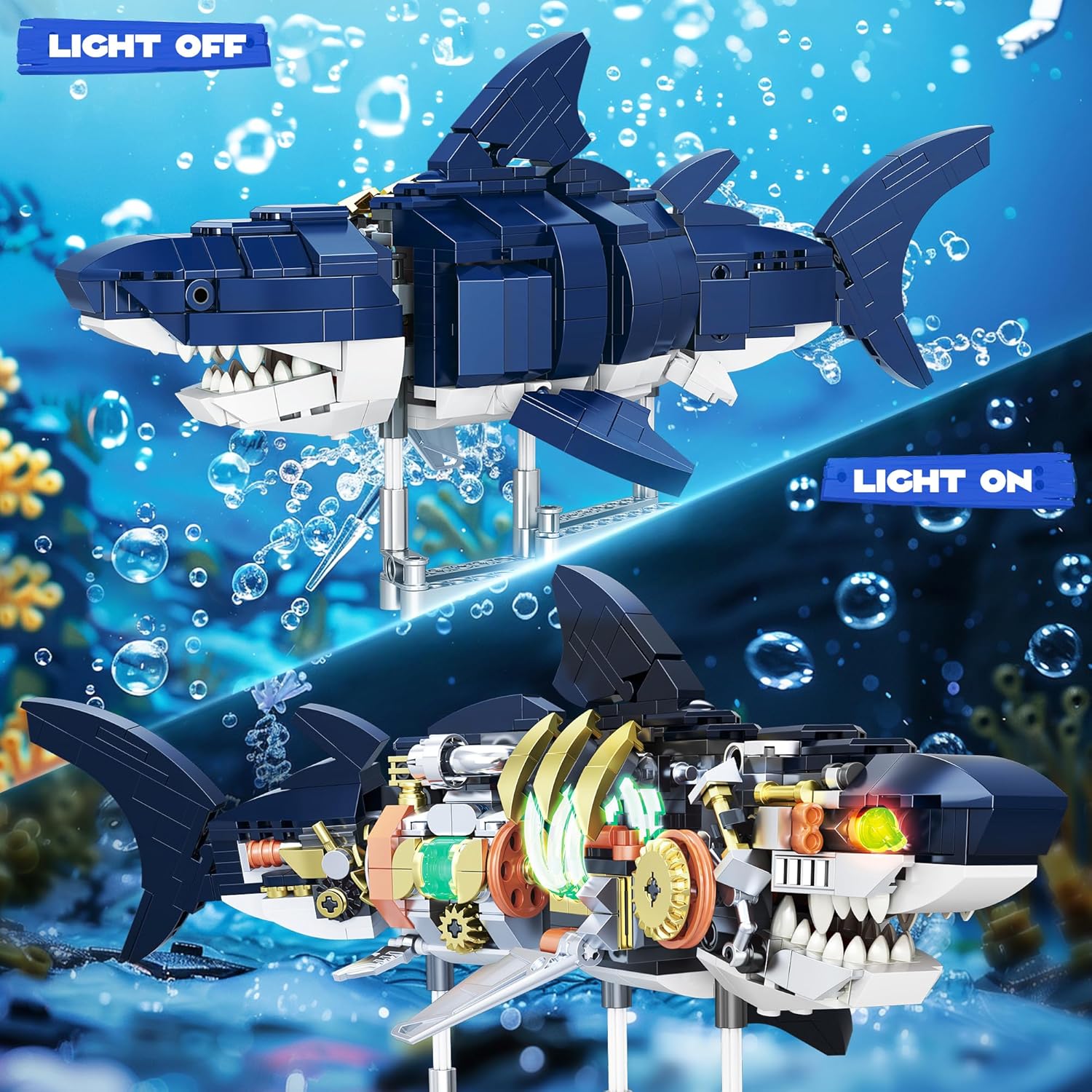 Shark Building Block Set