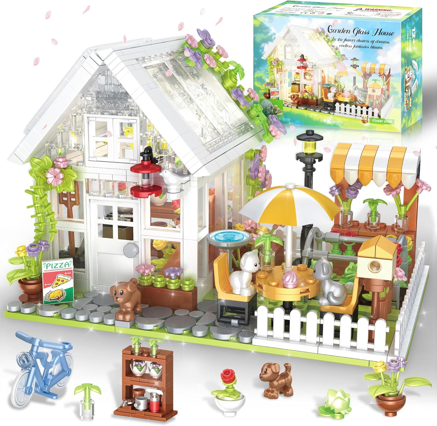 Flower House Building Set