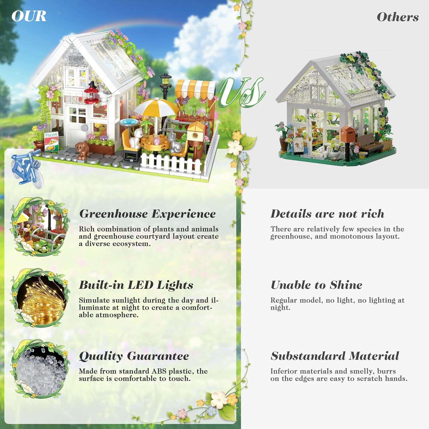 Flower House Building Set