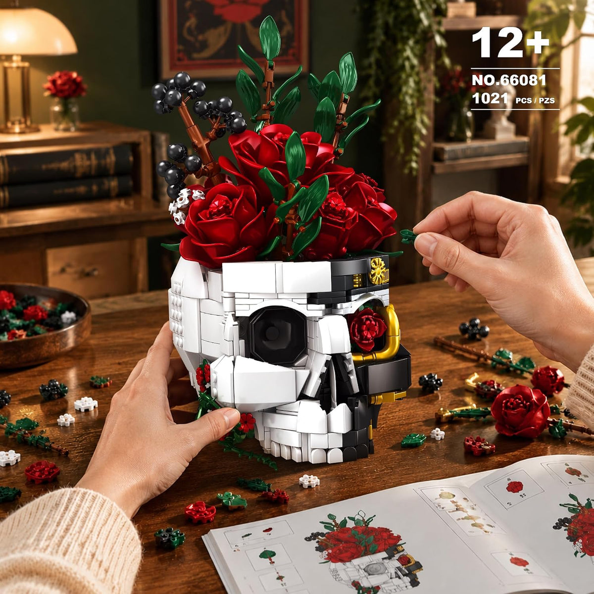 Skull Rose