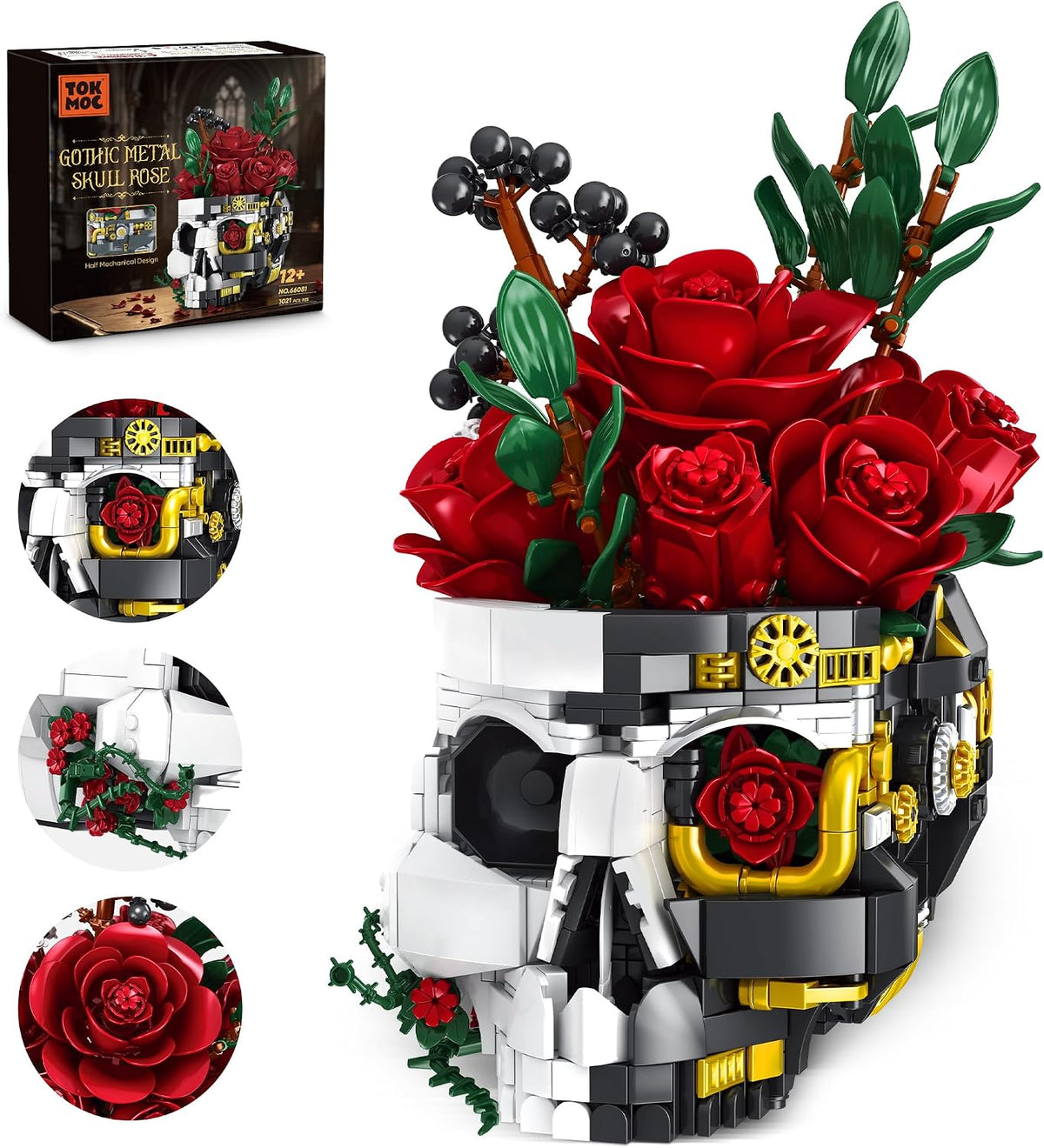 Skull Rose